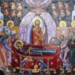 Adormirea Maicii Domnului in iconografie Adormirea Maicii Domnului in iconografie